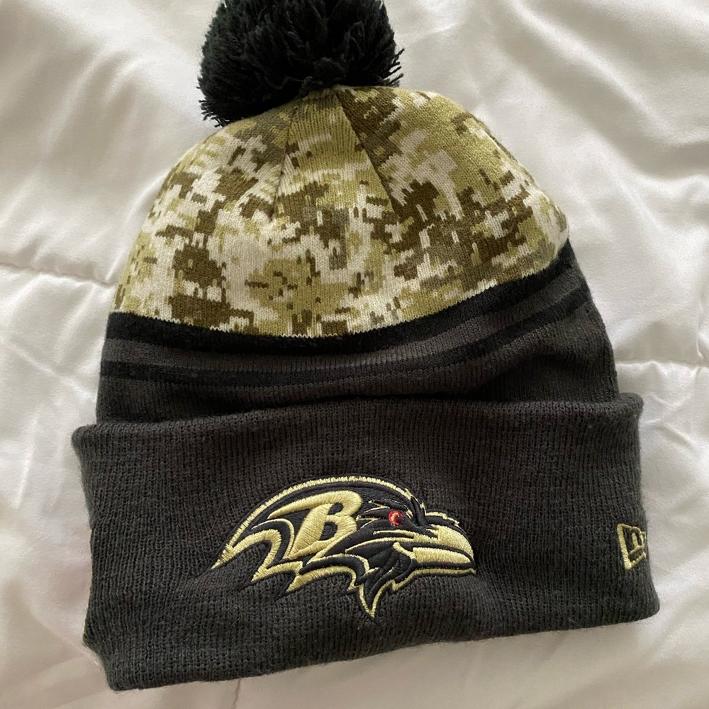 Baltimore Ravens Army Beanie